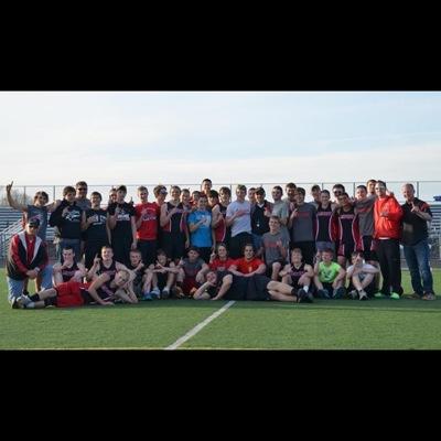 Lakeview highschool Track Behind the Team the entire way Follow me!