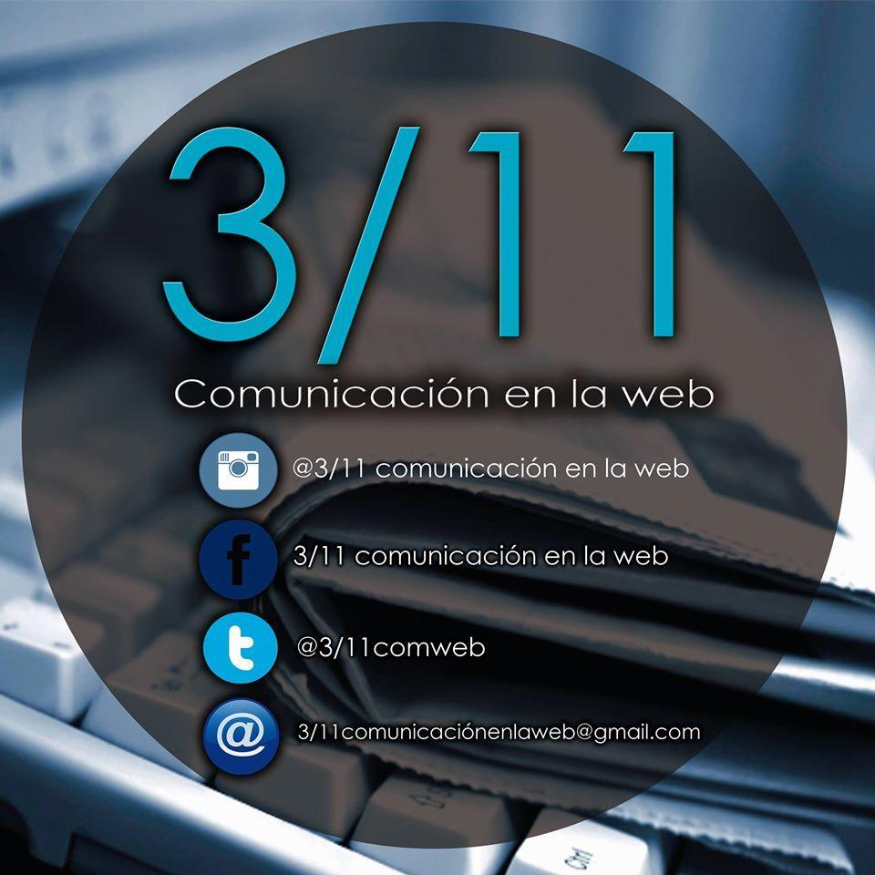311comweb's profile picture. Bienvenidos todos 3/11comunicación en la web.