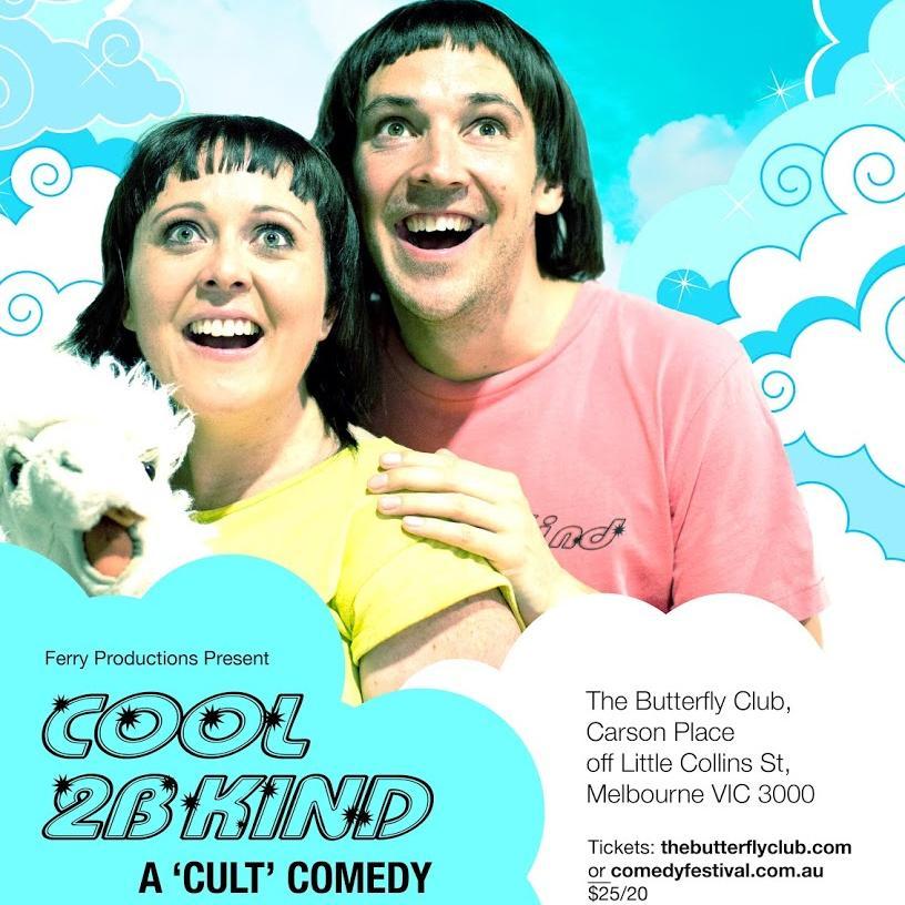 Jeremy & Fay. Our #MICF 'Cult' Comedy edu-tainment production Cool 2B Kind is now on sale: https://t.co/3Ukll4YgCL