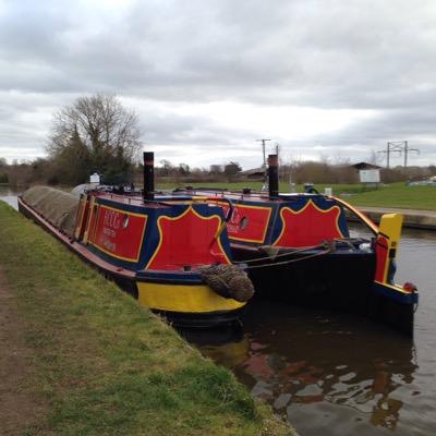 Mountbatten is a working boat, delivering solid fuels and diesel to boats & houses on the Llangollen canal #boatsthatwork #boatsthattweet