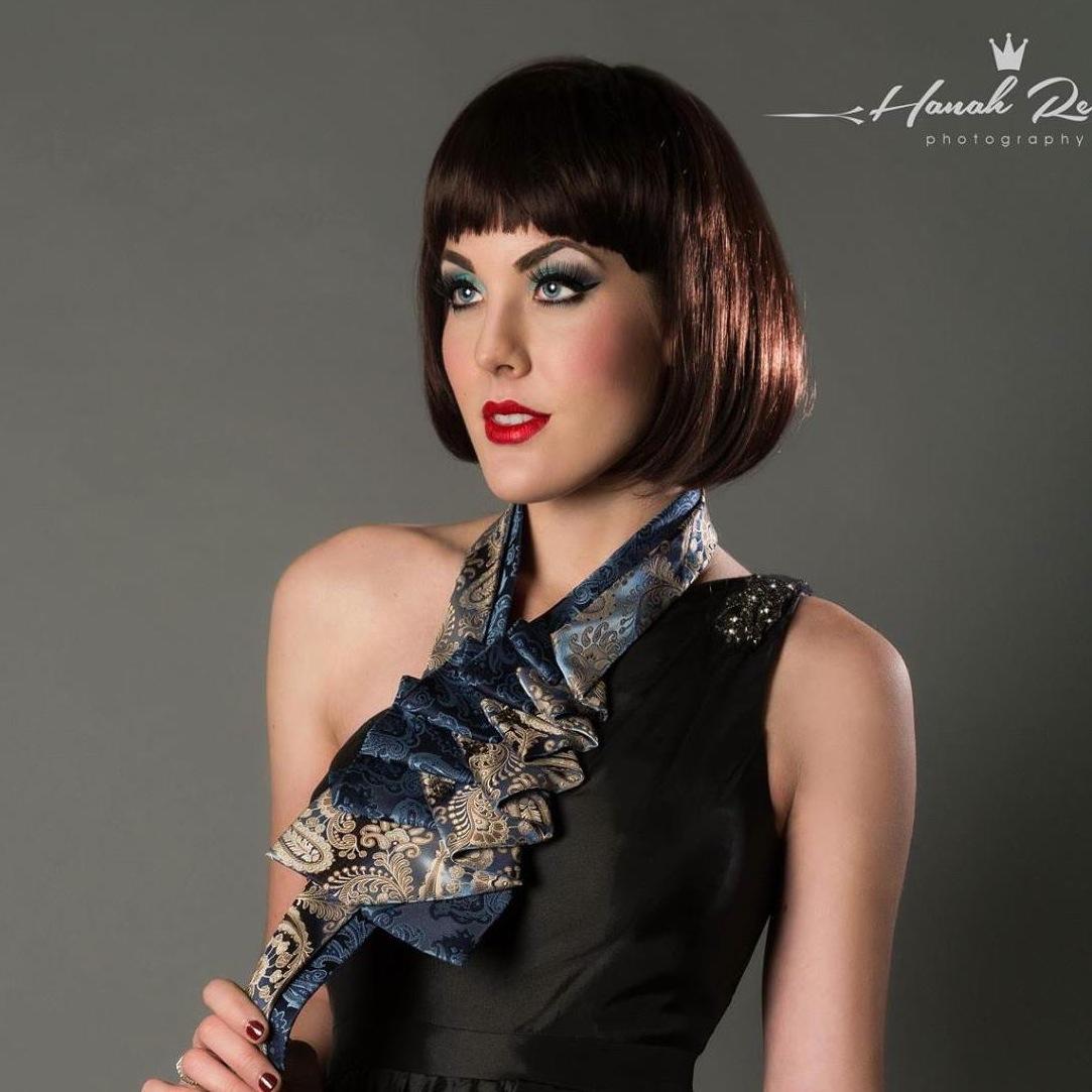 Ruffle Ties are a fashion forward new accessory for woman. They can be worn casual or for a night out on the town. A 2014 must have!