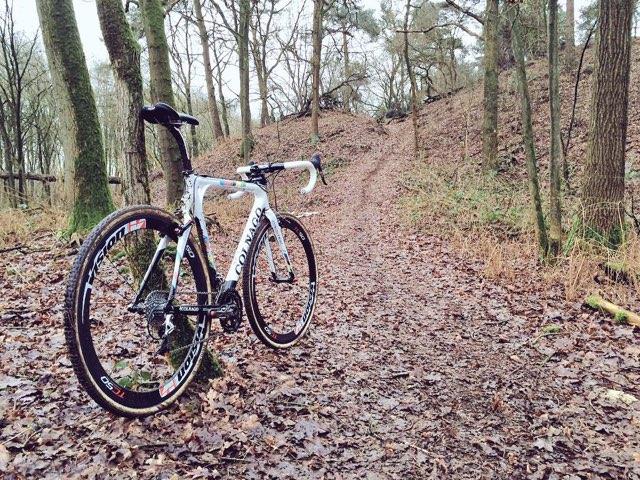 UK Colnago race team representing the best brands.