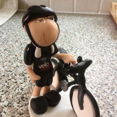 I does Bicycling. And cake. Swear a bit. Been known to strap on some stretchy stuff for charity, and my own fragile ego.