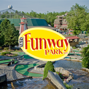 MelsFunwayPark's profile picture. Mel's Funway Park is NH's Premiere Fun Park! Enjoy two 18-hole mini golf courses, go-karts, laser tag, laser maze, driving range, arcade and batting cages!