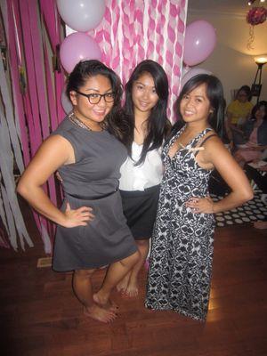 We are your one-stop event planning, wedding planning, party throwing, loving trio. ❤