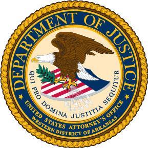 U.S. Attorney's Office for the Western District of Arkansas, led by David Clay Fowlkes. Est.1851. DOJ does not collect comments or messages through this account