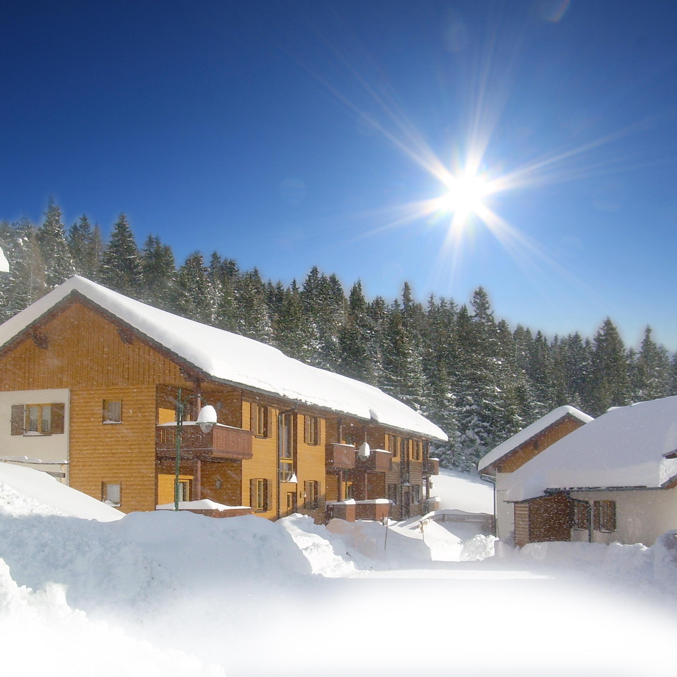 Best of the #Alps! Top #SkiResort #ApartmentVillage with 64 beautiful suites next to 30km worth of ski slopes. #Snow, #sun and #fun packages for all!