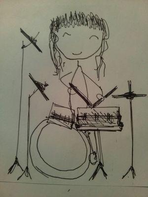 Intento de baterista ^^