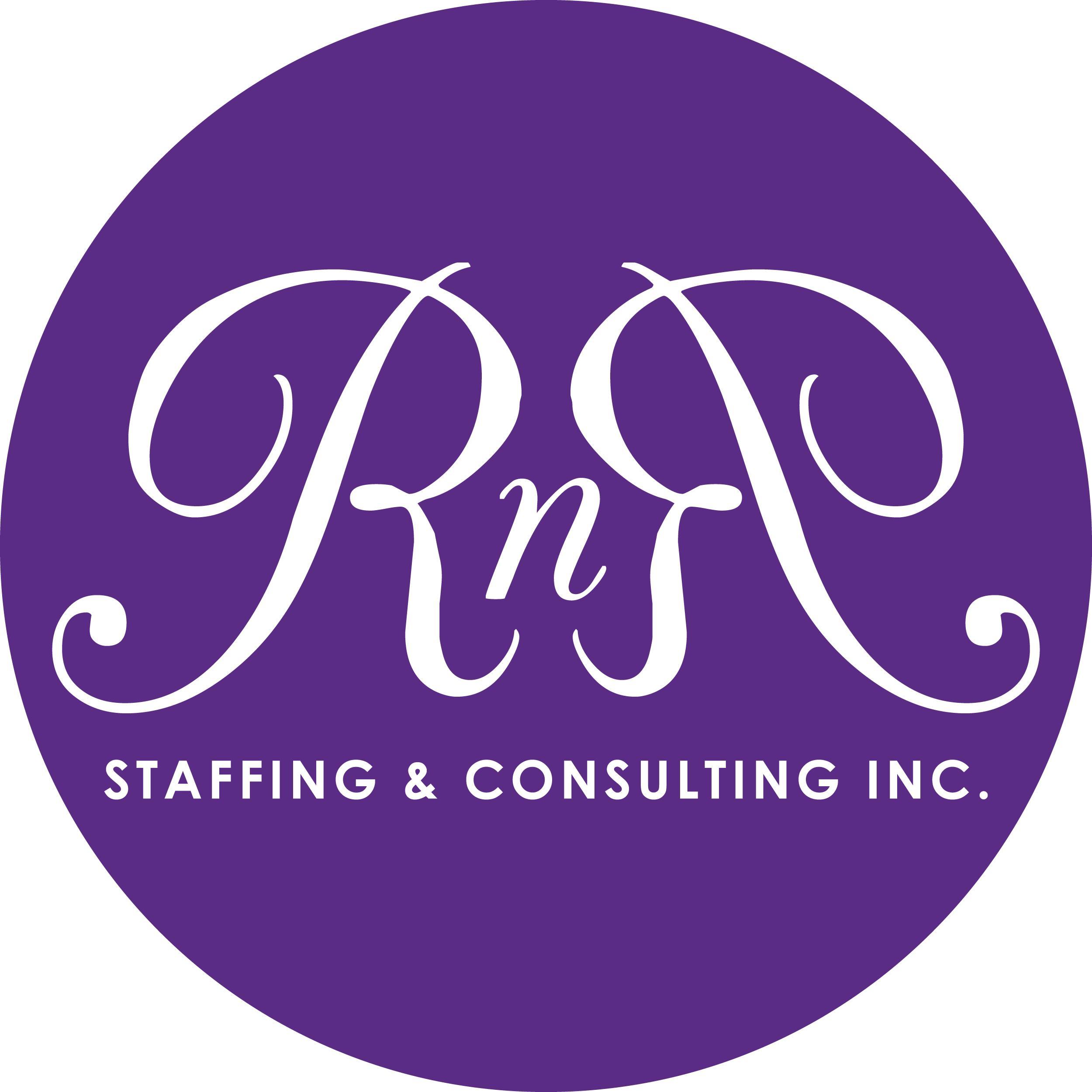 RnRStaffing's profile picture. We are a dynamic, growing company dedicated to helping other businesses succeed with their staffing needs, and to build our roster of fabulous employees.