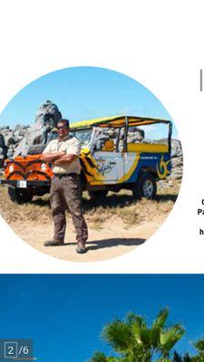 Captain tour guide, ABC Tours,  Extreme off-road.