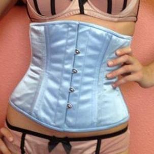 corset vlogger .  youtube  .  girly stuff