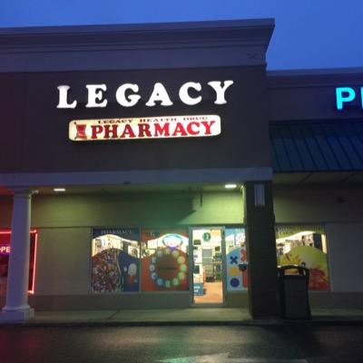 Legacy Pharmacy is the perfect place to shop for your prescription and non-prescription needs. We are conveniently located in Colonial Shopping Plaza!