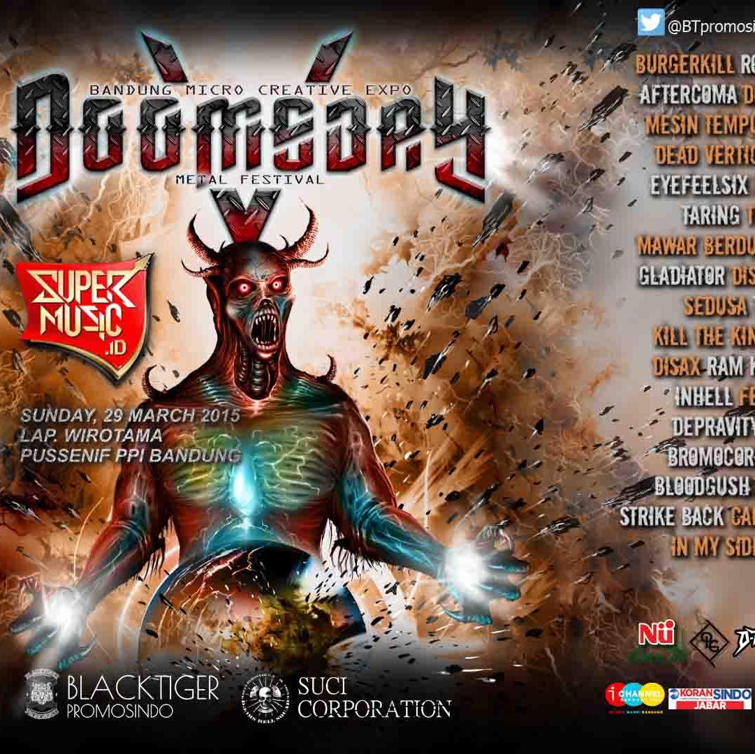 THE OFFICIAL DOOMSDAY METAL FEST |  Bandung Micro Creative Expo