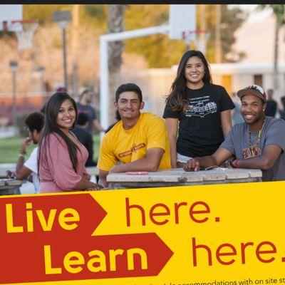 Arizona Western College has 3 residence halls where students from all around Yuma County, the state of Arizona, the country and the world live!