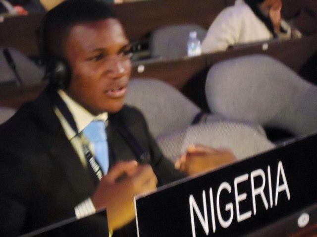 UNESCO Award winning youth advocate for peace...a consummate good governance and change crusader.