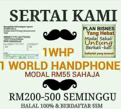 1whp terbaek.... nk join pm me now.... wechat id rezsempoi,whatsapp 0136958350........