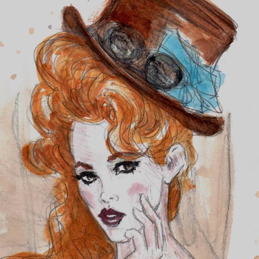 I love art. I draw and paint.