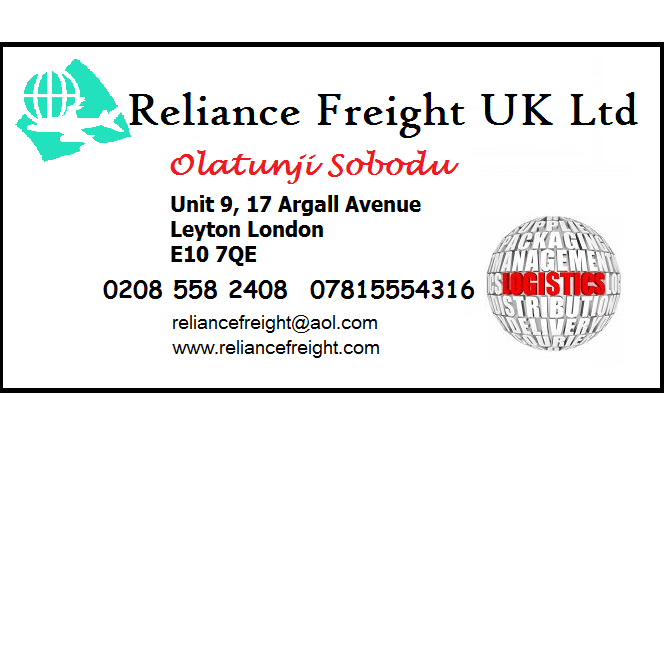 Reliance Freight is a privately owned international Freight Forwarding company founded in the United Kingdom.Providing Worldwide Ocean and Air freight services.