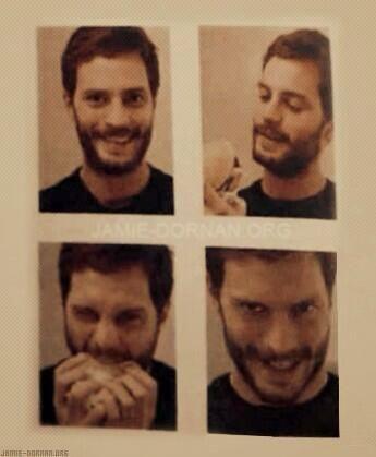 In love with the way Jamie Dornan walks ❤