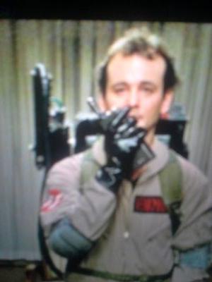 I'm Peter Venkman. I'm in a ghostbusting business. I'm a Ghostbuster. Lemme tell ya something.  Bustin makes meh feel good.
