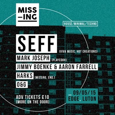 Club night based The Edge in Luton. Bringing something darker to the scene, not just any other house night. House/Techno/Minimal @SEFFmusic Playing 9th May!