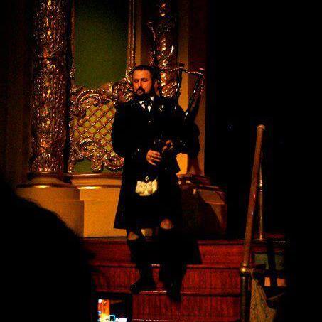 Bagpiper, painter, skater, geek... you use words for what I seek to define.