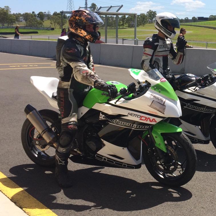 Jacob Whitehouse back-to-back Australian Junior Champion is stepping up in 2015 to race in the Ninja 300 Cup. Stay tuned for some close and exciting racing #325