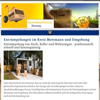 Von der Entrümpelung bis hin zum Kleintransporterverleih Sie möchten gerne den Keller, die Garage oder den Dachboden professionell entrümpeln lassen?