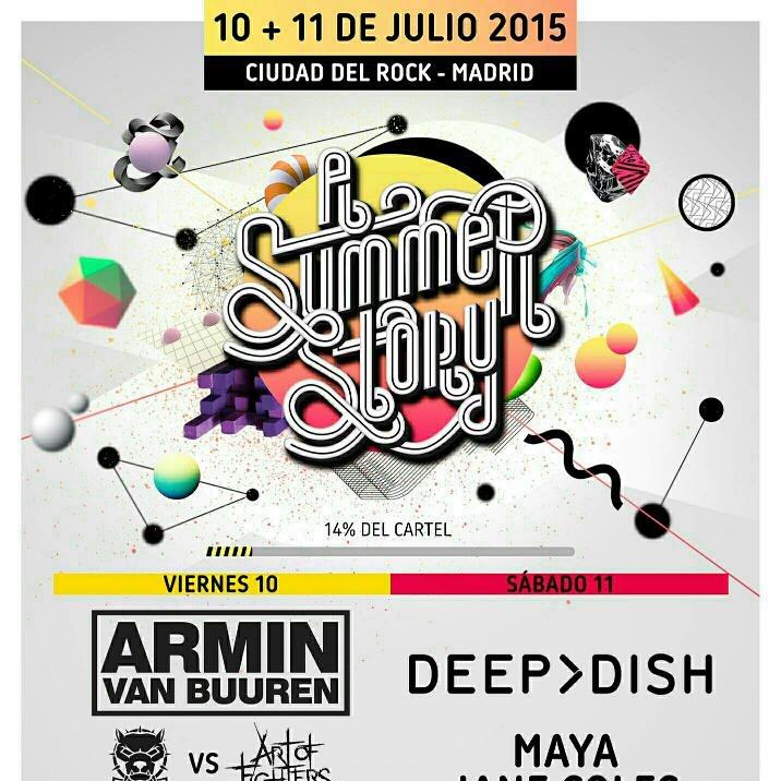 RRPP oficial del festival A Summer Story. El mejor festival de musica ectronica de España! Para conseguir las entradas: 687 630 173 //// 618 814 599 o on line