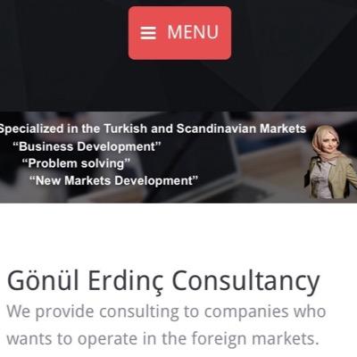 Market & Business Development, Sales & Marketing, Growth, Relationship Marketing. Specialist in Turkish & Scandinavian Markets. Contact: sales@gonulerdinc.com