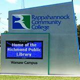 We are the Glenns and Warsaw campus libraries at Rappahannock Community College in the Northern Neck & Middle Peninsula region of eastern Virginia.