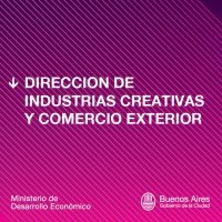 Dirección de Industrias Creativas y Comercio Exterior. Centro Metropolitano de Diseño(CMD). Ministerio de Desarrollo Económico. Gob de la Ciudad de Buenos Aires