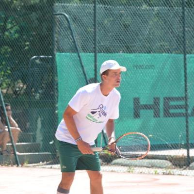 Tennis coach.