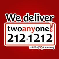 twoanyone is now a part of zomato! Order online or call 212-1212.