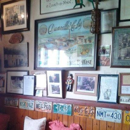 Traditional unspoilt Irish Pub.Warm Welcome, Music, Sport,Singing Circle , beer garden.Memorabilia  bedecked walls. Falcarragh. Co.Donegal. Ire. Est 1959.