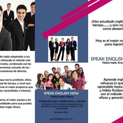 Clases particulares de Ingles, Francés y Creole en la comodidad de tu casa. Llamanos a los teléfonos 849-868-9622 y 849-868-9621