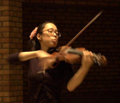 Violinist, zombie enthusiast