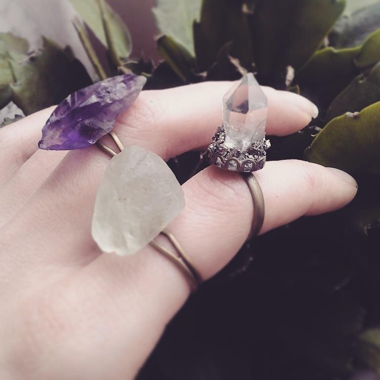 Crystal and Jewelry Boutique. Follow me on IG at @thesacredgarden. Store is open now.
