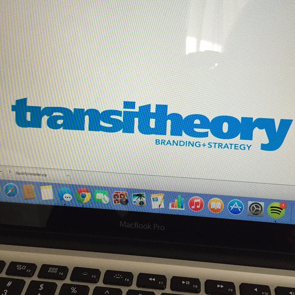 transitheory's profile picture. branding + strategy