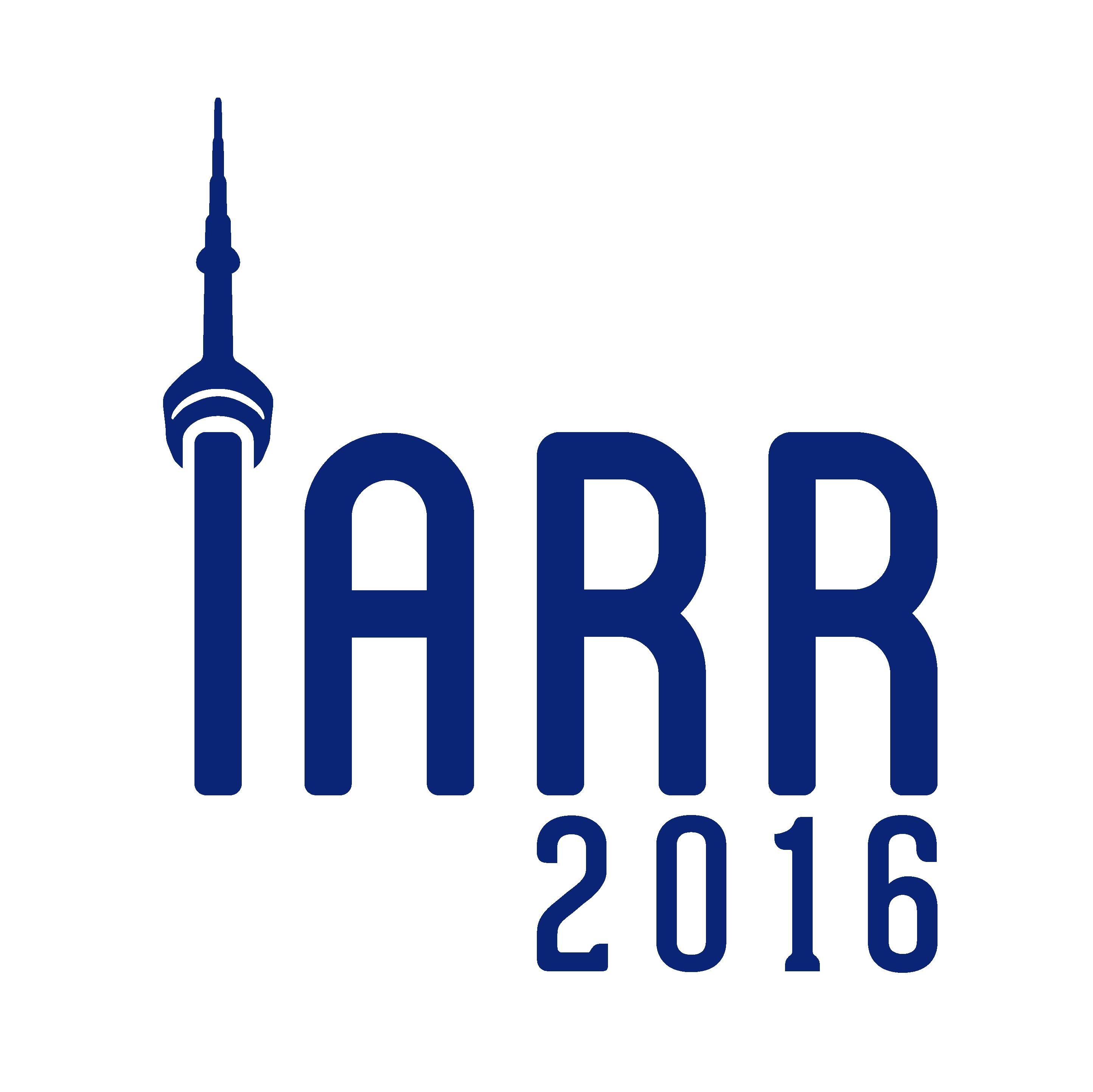Sharing updates of the International Association for Relationship Research (IARR) Conference in Toronto, 2016.