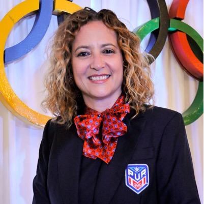 Presidenta del @ComiteOlimpico de Puerto Rico