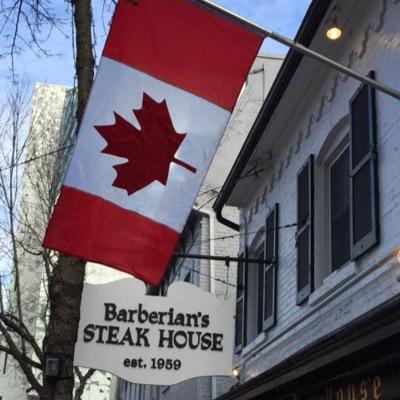 Barberians Steak House. Bruce Wayne owns the joint. Welcome to your Barberian Years... ph# (416) 597-0335 Follow Somm. @pat_orgera 4 inquiry