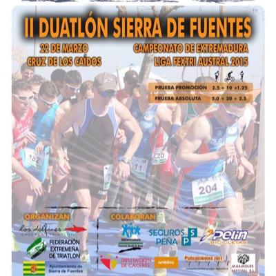 II Duatlon Sierra de Fuentes (Cáceres) 22 de marzo de 2015  @caceresdelfines http://t.co/aNcfABkwy0 @fextri