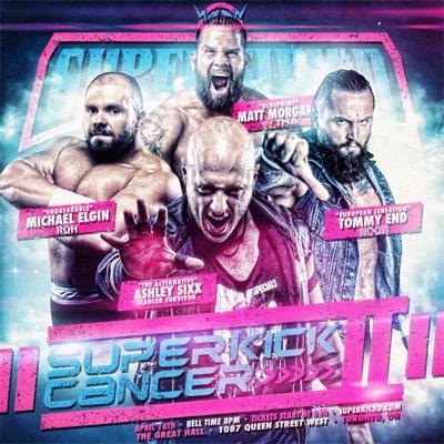 The 2nd Annual Superkick Cancer - Saturday April 18 - 7:30pm The Great Hall