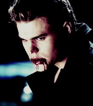 There's blood on my hands like the blood in you. Some things can't be treated, so don't make me be myself around you.