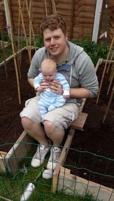 I have a half plot allotment, I had one previously before starting a family, now that our children are older we've decided to start again as a family