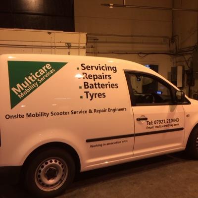 CareMulti's profile picture. Multicare Mobility Services are Nationwide Onsite Service & Repair Engineers, Working with the UK Dealer Network, Manufacturers, Ins Companies & End Users..