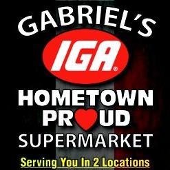 Gabriel's Supermarket is a local grocery store with two locations. One in Scotia Ny and the other in Schenectady NY.