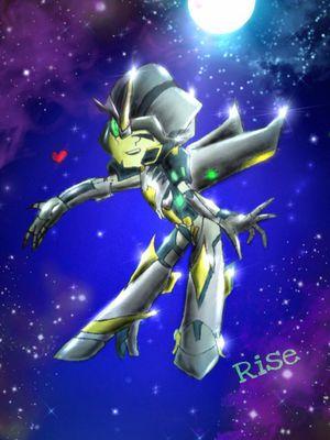 *tries to crawl and just falls on his side* [thinks @ChirpingOrganic is cool] {lil sparkling son of @AstuteLoyalty and @___soundwave} ((#TFRP #OC))