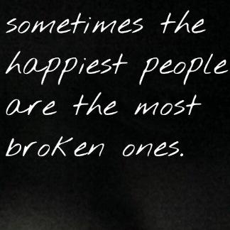 • sometimes I wonder why I'm so happy then I realize it's just a mask to hide the truth •